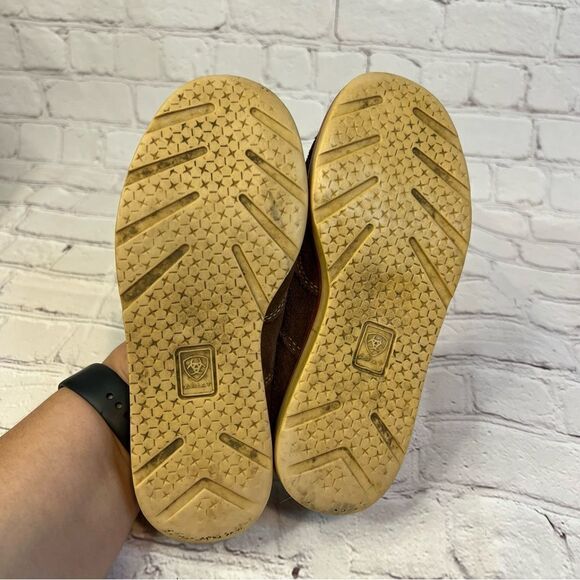 Ariat Kids' Cruiser Slip-on Shoe Palm Brown size 13.5 - Picture 6 of 8